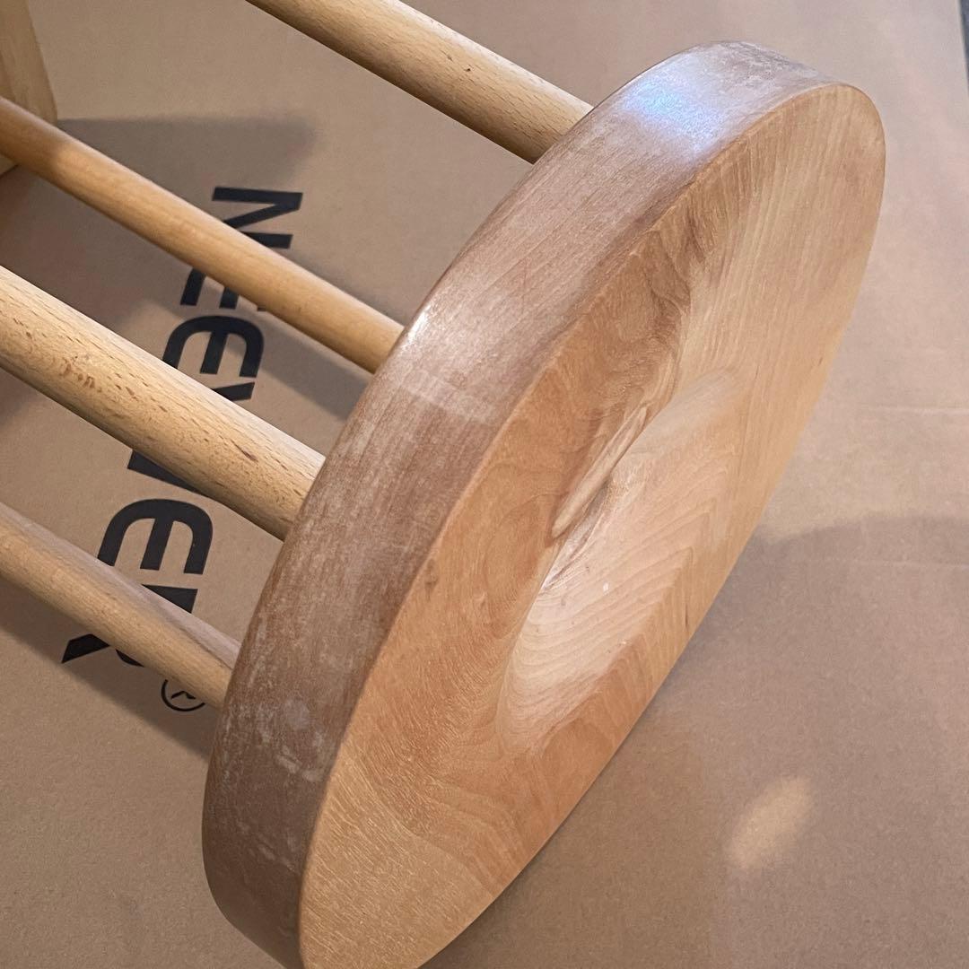 【標準サイズ】くみ紐 丸台 組紐台①｜鏡面φ27cm （9寸） 高さ約40cm