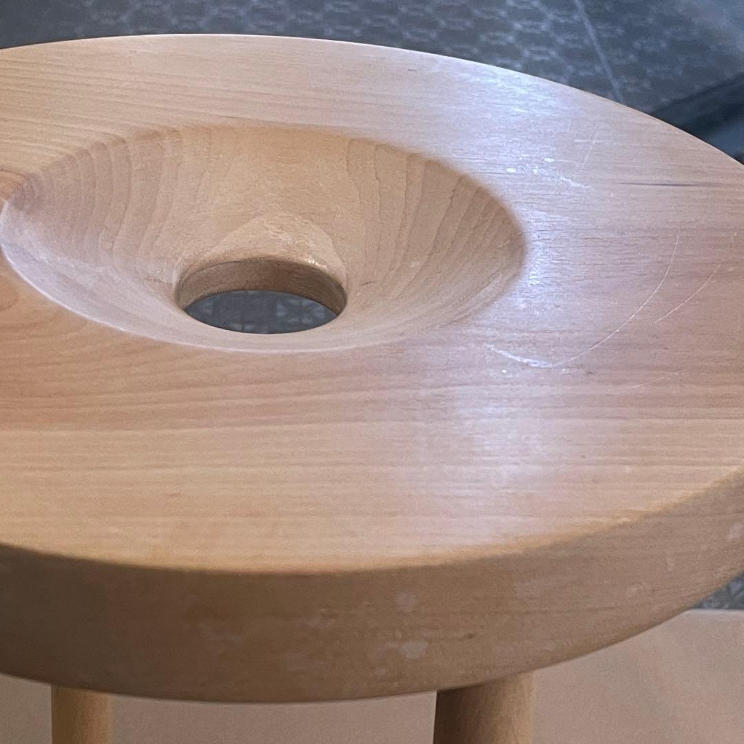 【標準サイズ】くみ紐 丸台 組紐台①｜鏡面φ27cm （9寸） 高さ約40cm