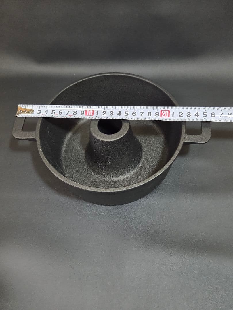 未使用　盛榮堂　タミさんのパン焼器　　　南部鉄器