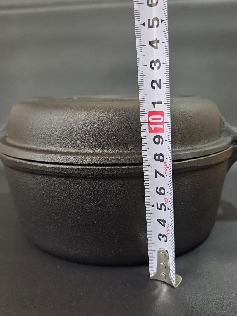 未使用　盛榮堂　タミさんのパン焼器　　　南部鉄器