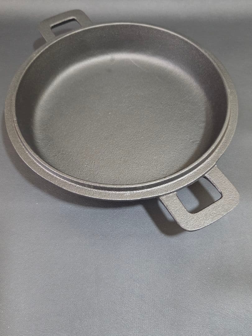 未使用　盛榮堂　タミさんのパン焼器　　　南部鉄器