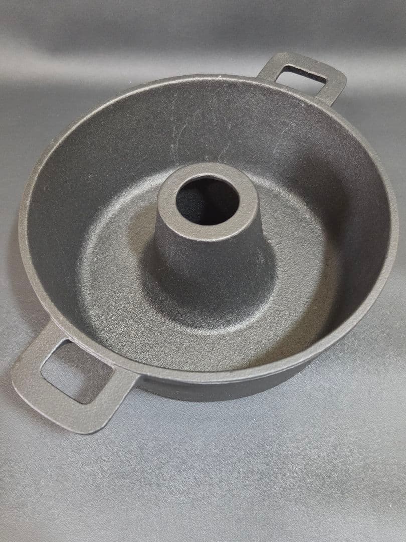 未使用　盛榮堂　タミさんのパン焼器　　　南部鉄器