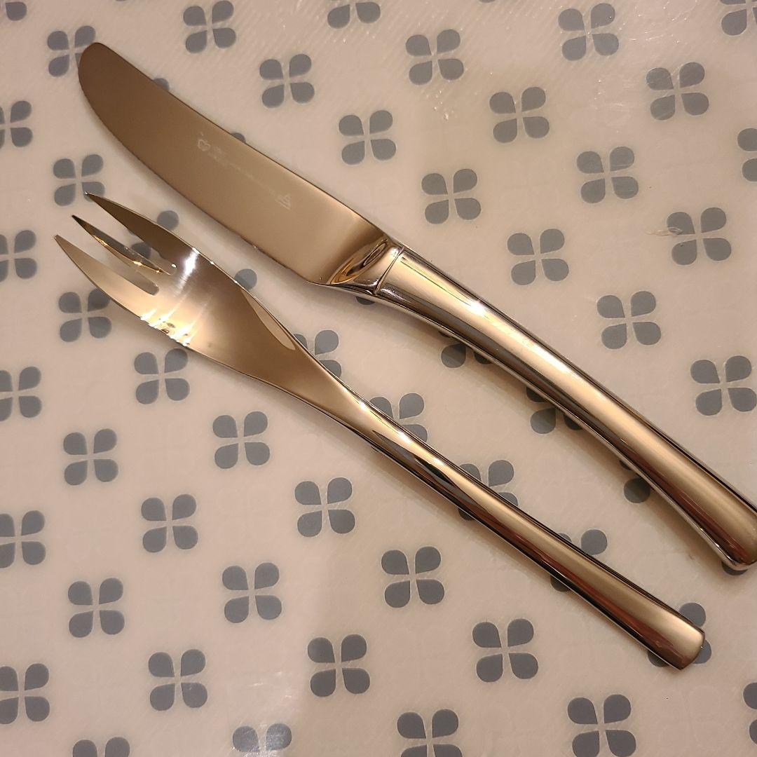 ステンレススチール カトラリーセット 12点