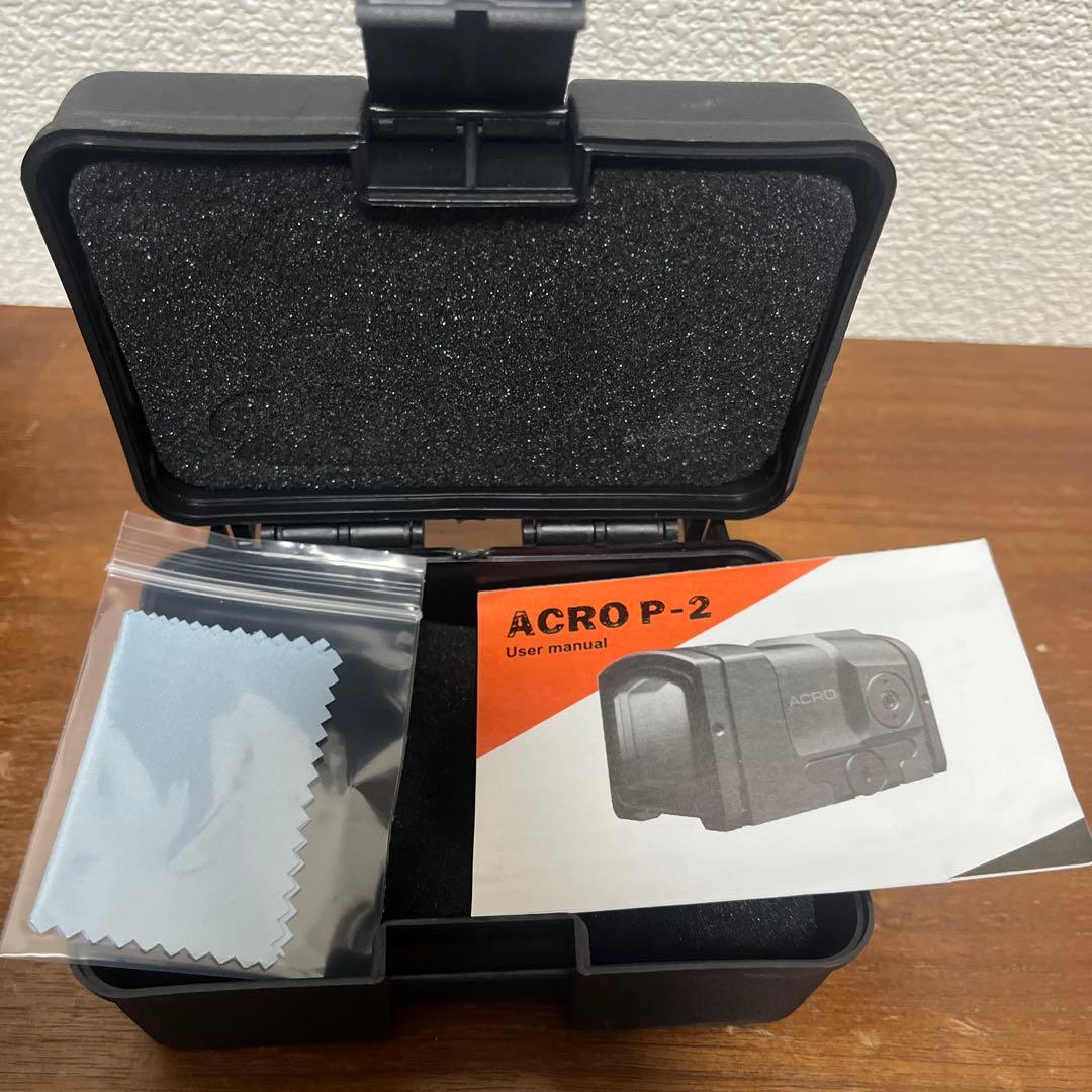 じ*ん様 SOTAC ACRO P-2 ダットサイト　rmrマウントプレートほぼ