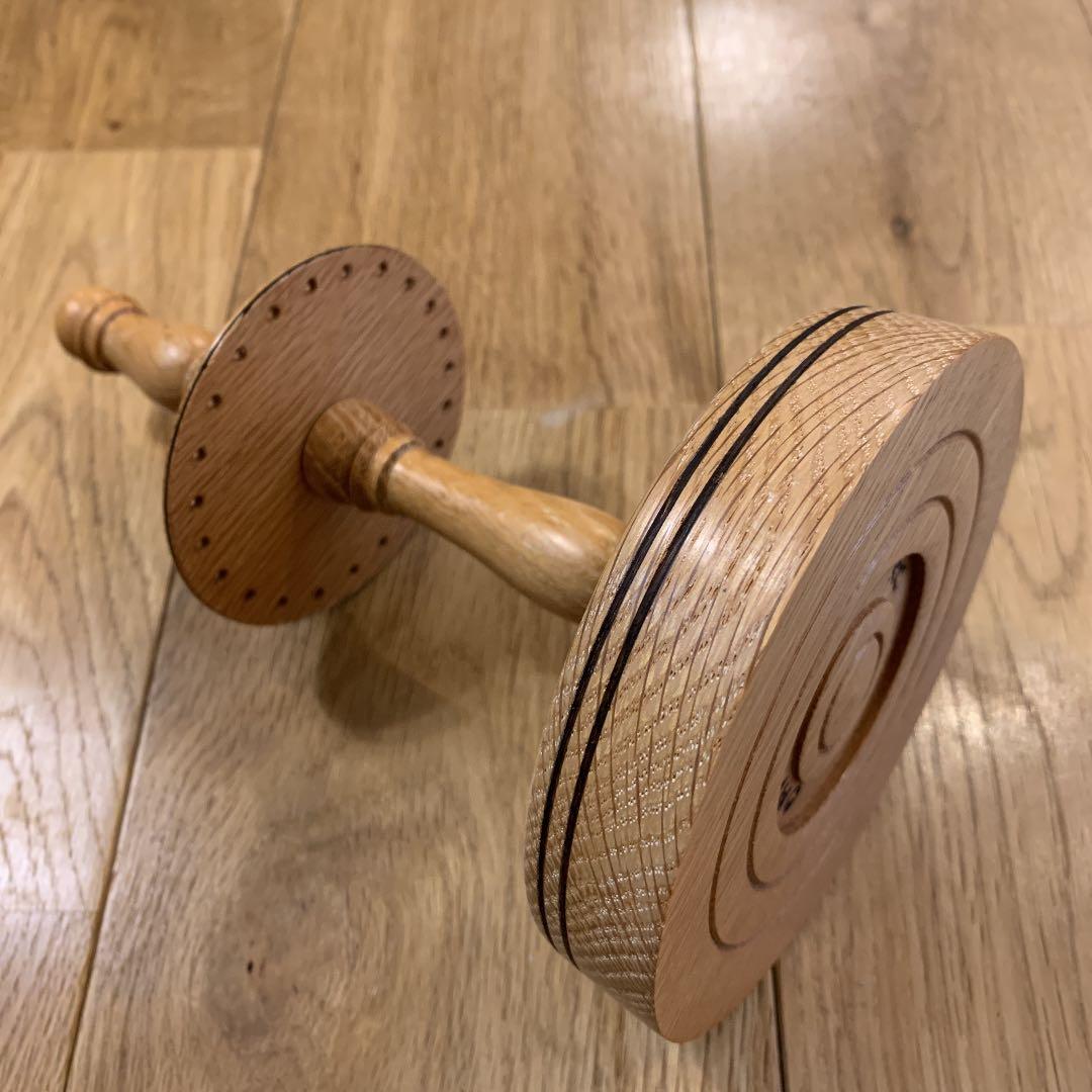 ピアススタンド　未使用　オーク材　北欧／ナチュラルインテリアに 匿名配送