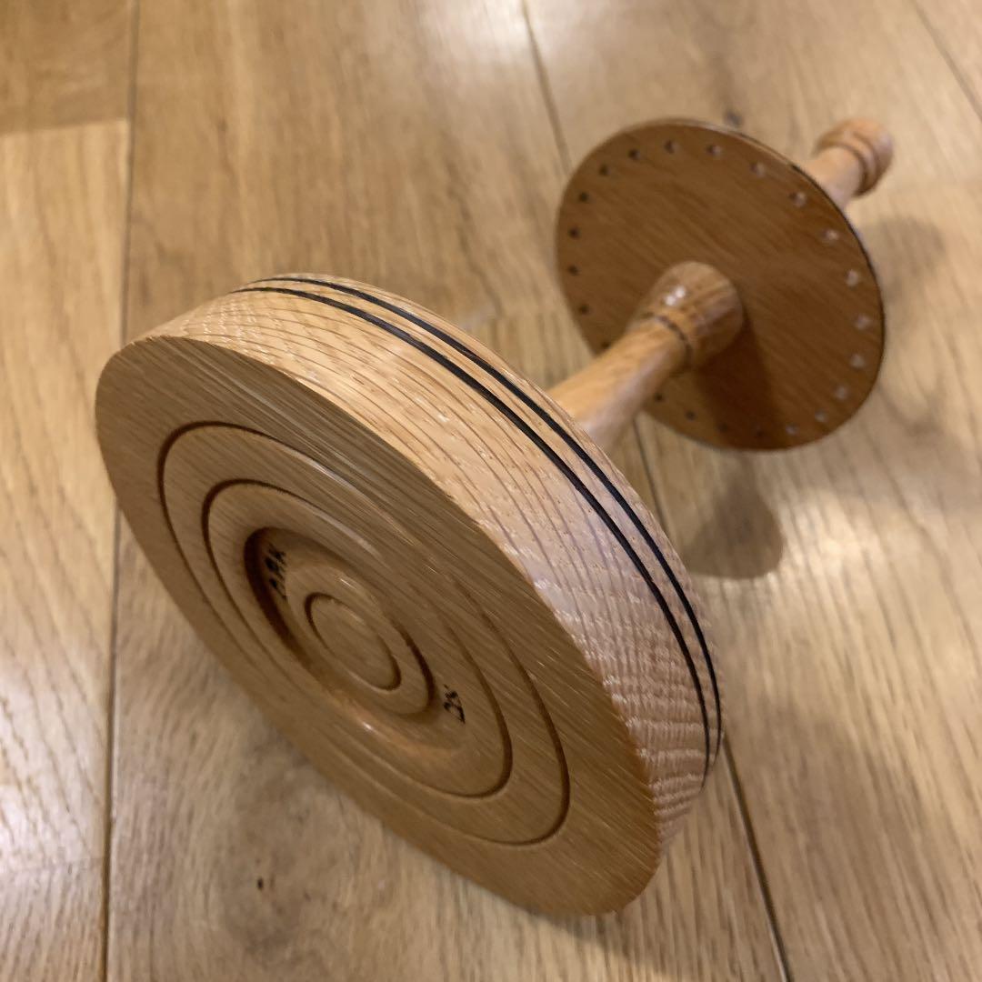 ピアススタンド　未使用　オーク材　北欧／ナチュラルインテリアに 匿名配送