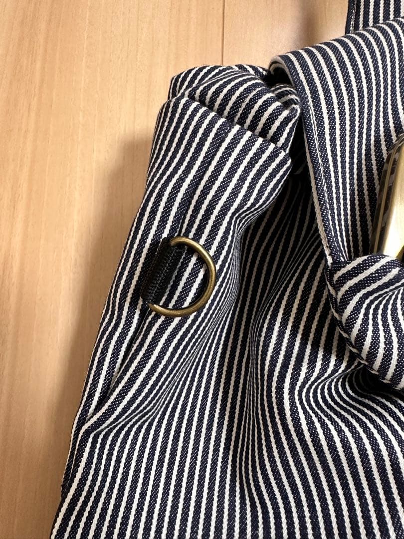 AYANOKOJI がま口 リュック大 綿布ヒッコリー