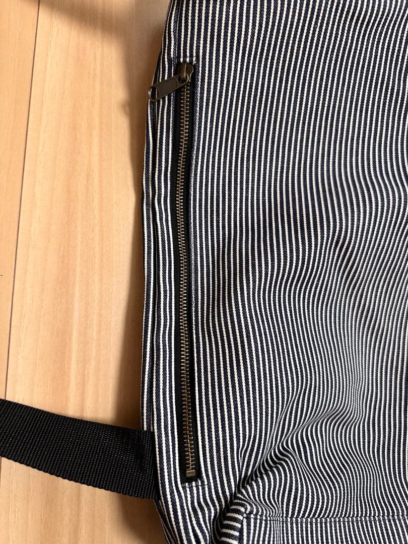 AYANOKOJI がま口 リュック大 綿布ヒッコリー