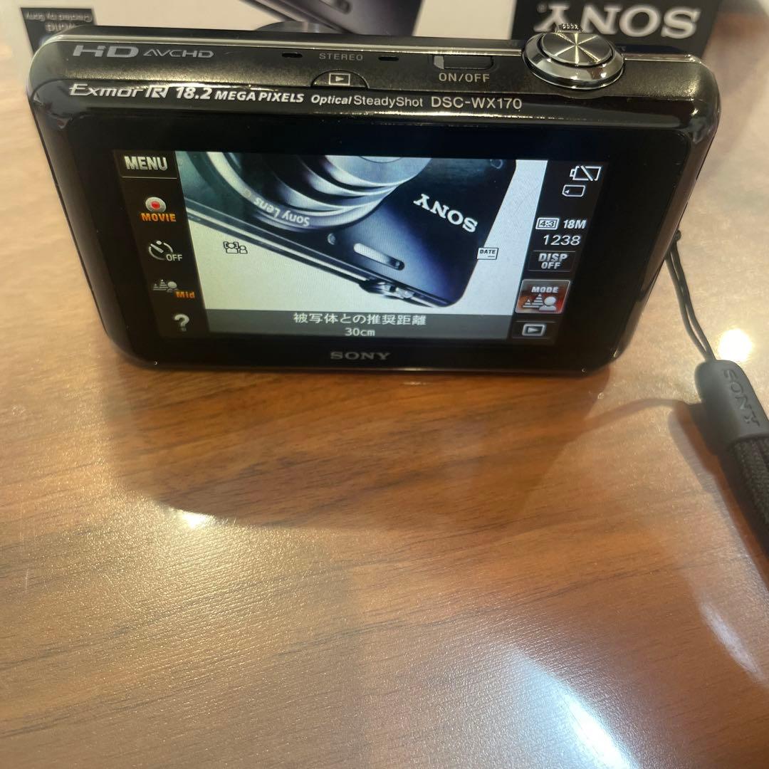 SONY Cyber-shot DSC-WX170 ブラック