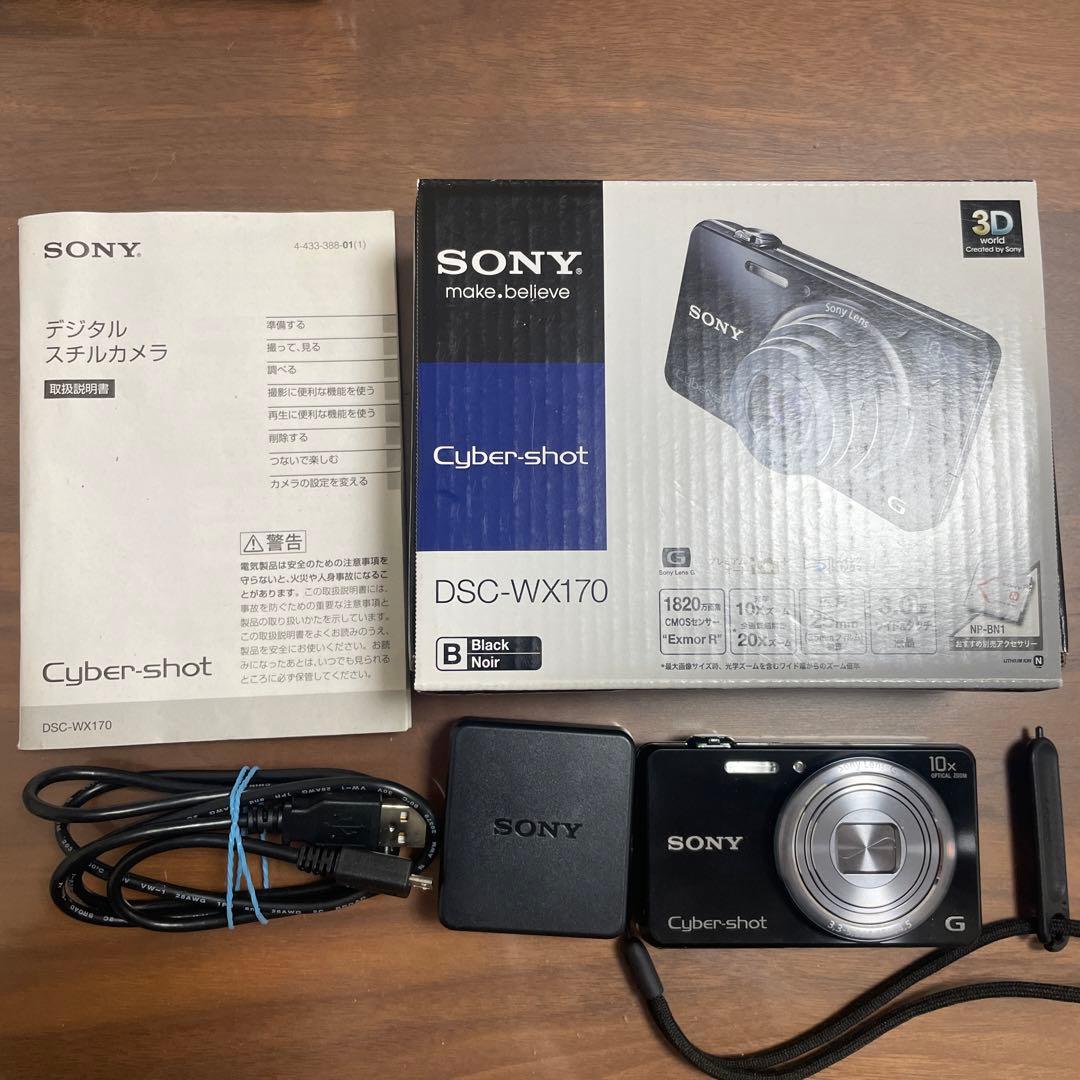 SONY Cyber-shot DSC-WX170 ブラック