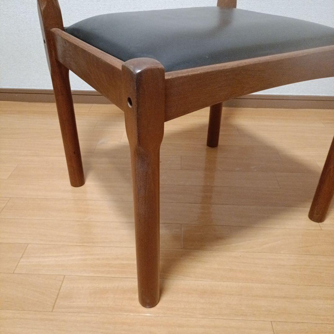 デンマーク製　チェア　チーク材