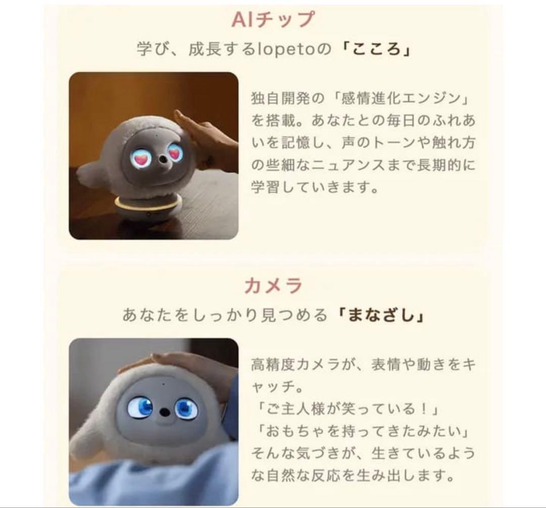 lopeto チャージャー付き電子ペット　ロペット　ラボット　ロボット