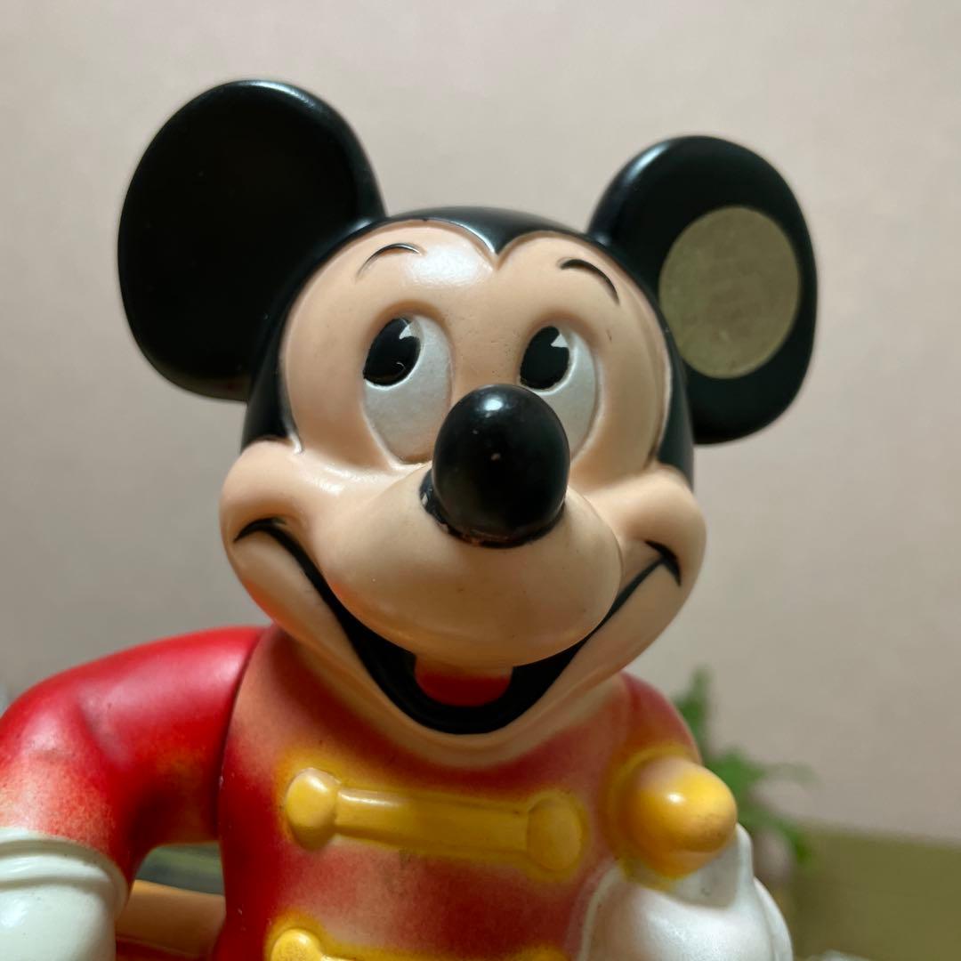 ミッキーマウス 貯金箱 1980 ヴィンテージ ディズニー ミッキー フィギュア