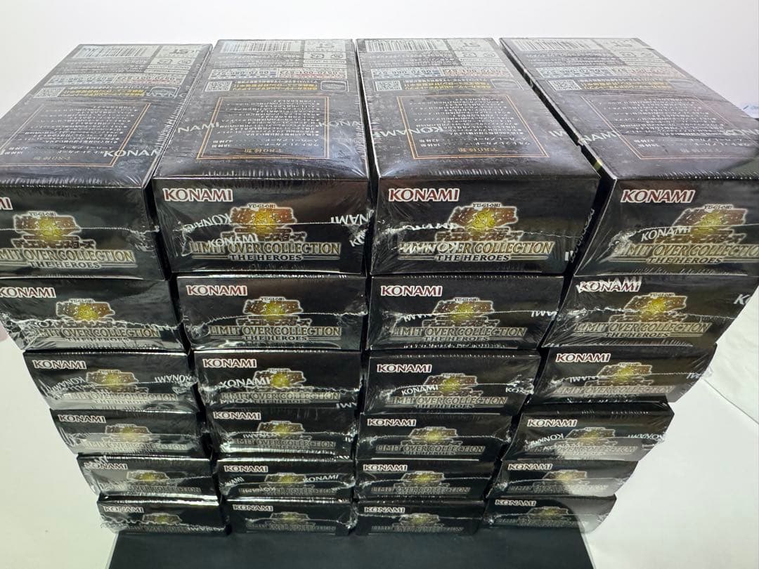 遊戯王LIMIT OVER COLLECTION THE HEROES 24箱