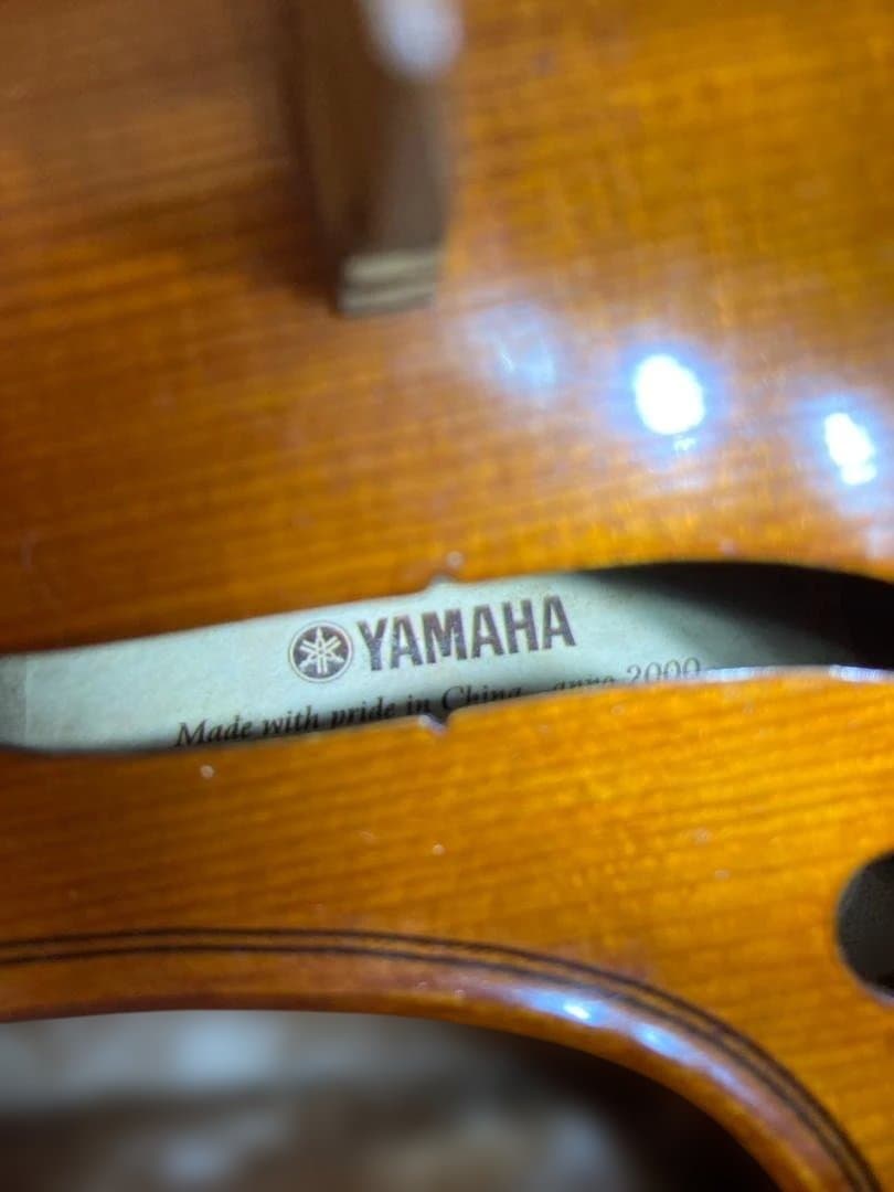 H*G様 バイオリン YAMAHA V-10 anno 2000 ケース付