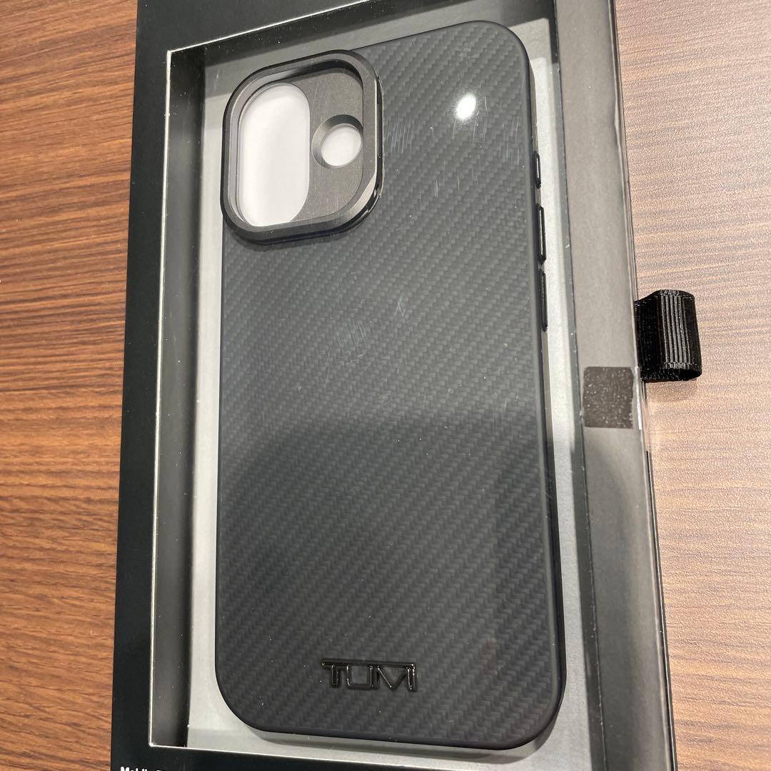TUMI iPhone 16用ケース ブラック