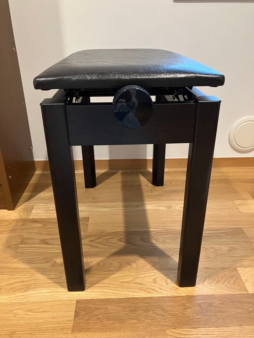 YAMAHA ピアノ椅子 BC205 高さ調整可能 黒