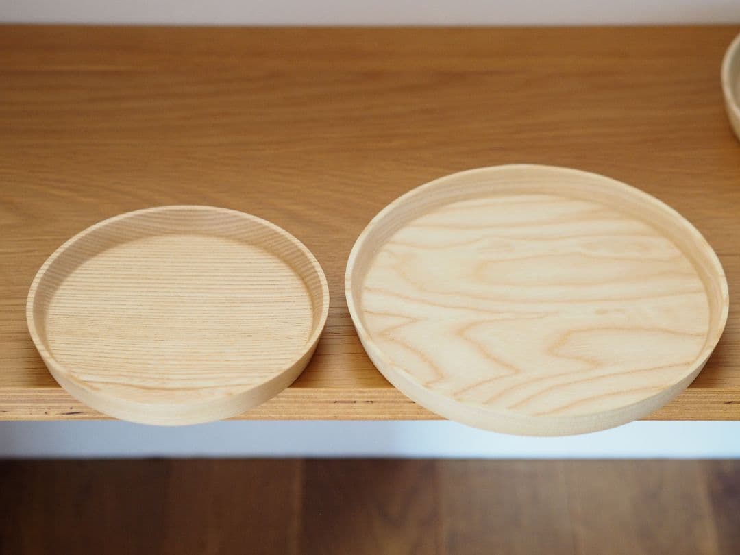 旭川クラフト 高橋工芸 kami カミ プレート 国産 木製プレート 4枚セット