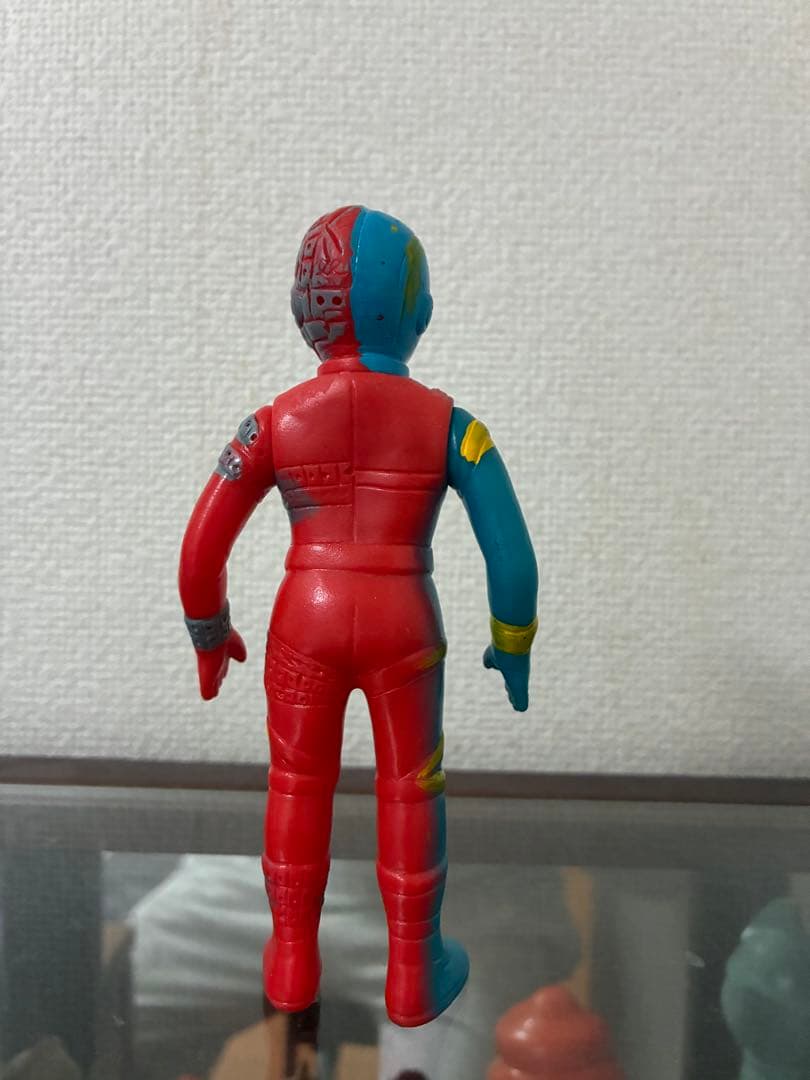 当時物　無版権パチ　ソフビ　キカイダー