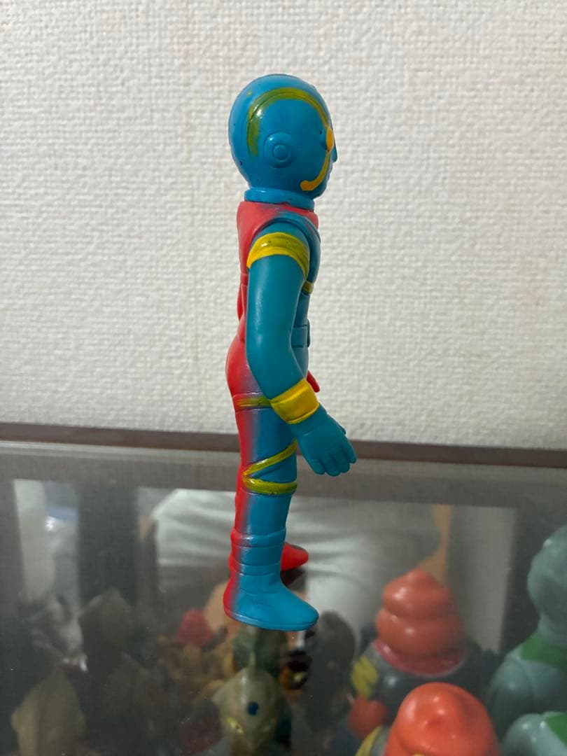 当時物　無版権パチ　ソフビ　キカイダー