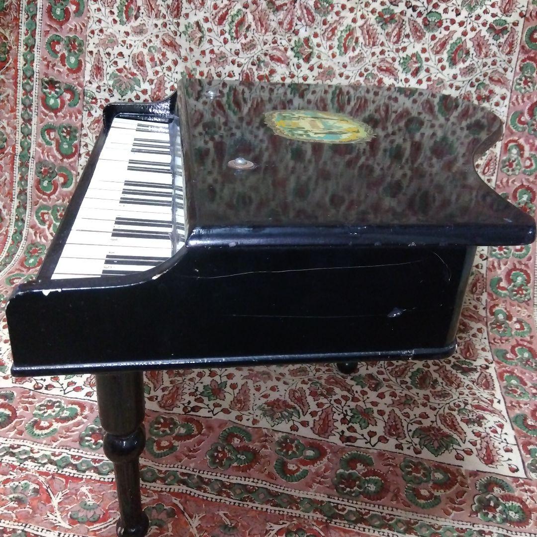 【昭和レトロ】♦CALACE PIANO 黒…アンティーク玩具