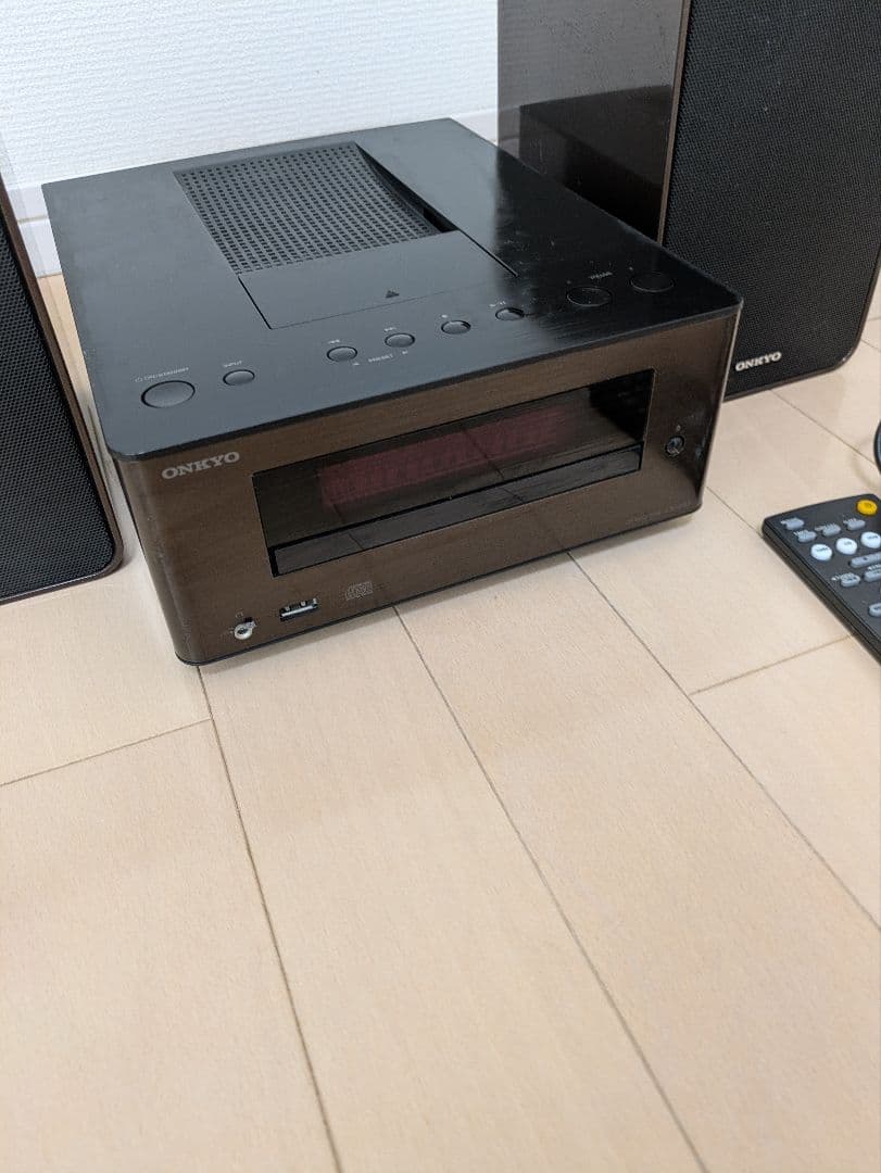 ONKYO D-T15 ミニコンポ リモコン付き❣