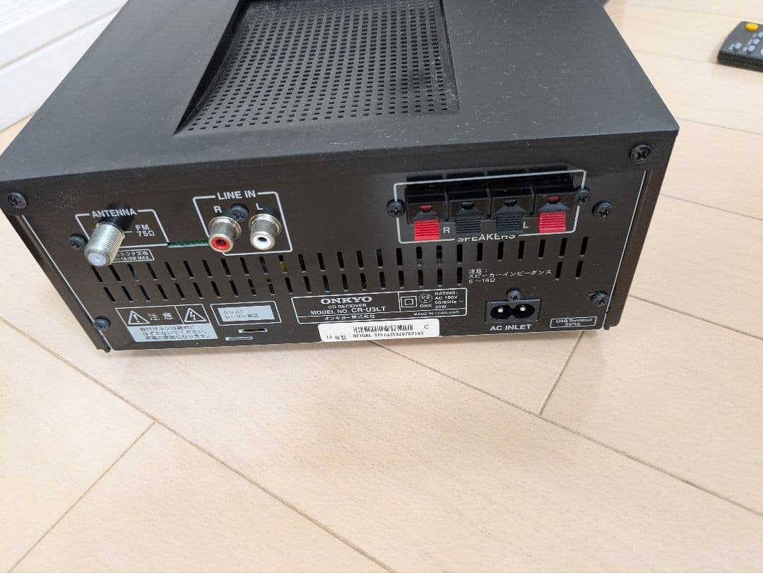 ONKYO D-T15 ミニコンポ リモコン付き❣