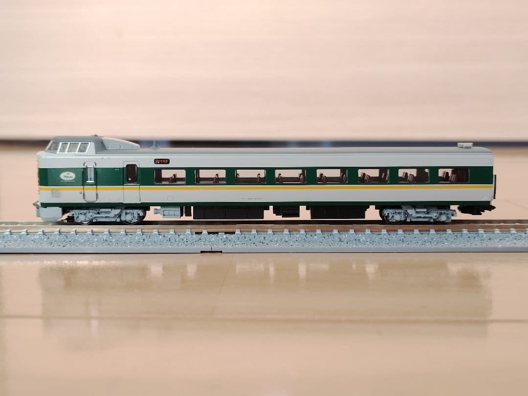 KATO 10-1777　381系「やくも」(リニューアル)　加工品　おまけ付き