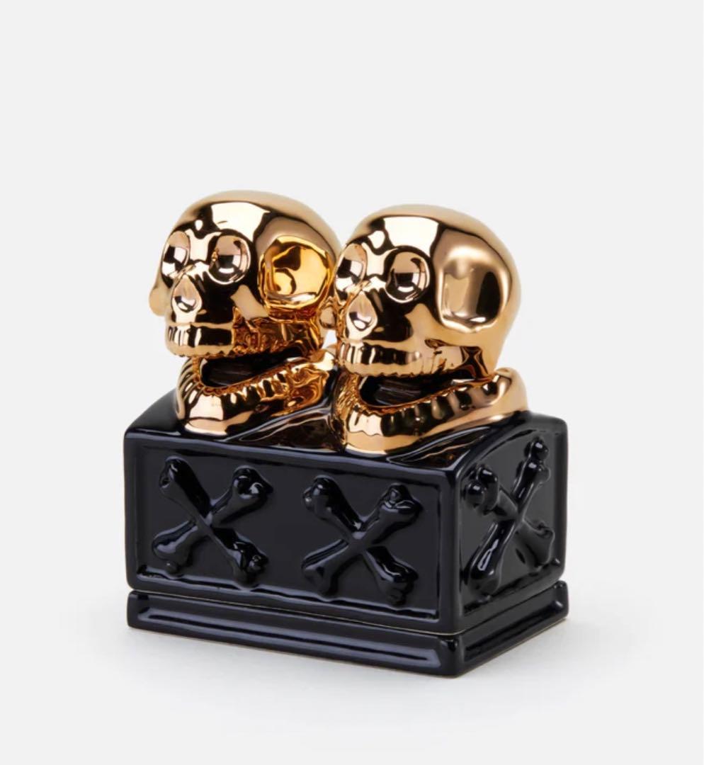 置物 NEIGHBORHOOD DUALSKULL INCENSE CHAMBER