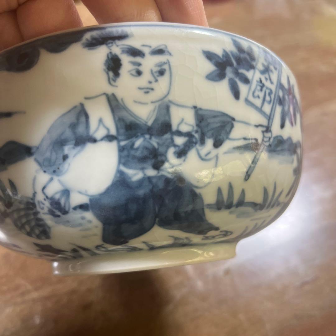 桃太郎の茶碗