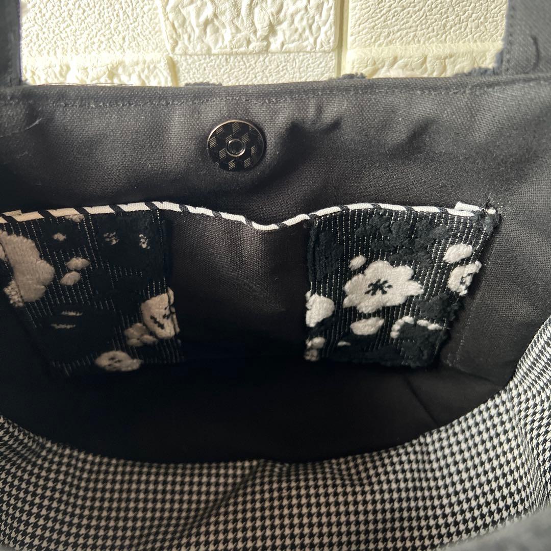 【ジョリーフルール】もふもふ　プランプ　S パンダブラック　5ポケットラスト