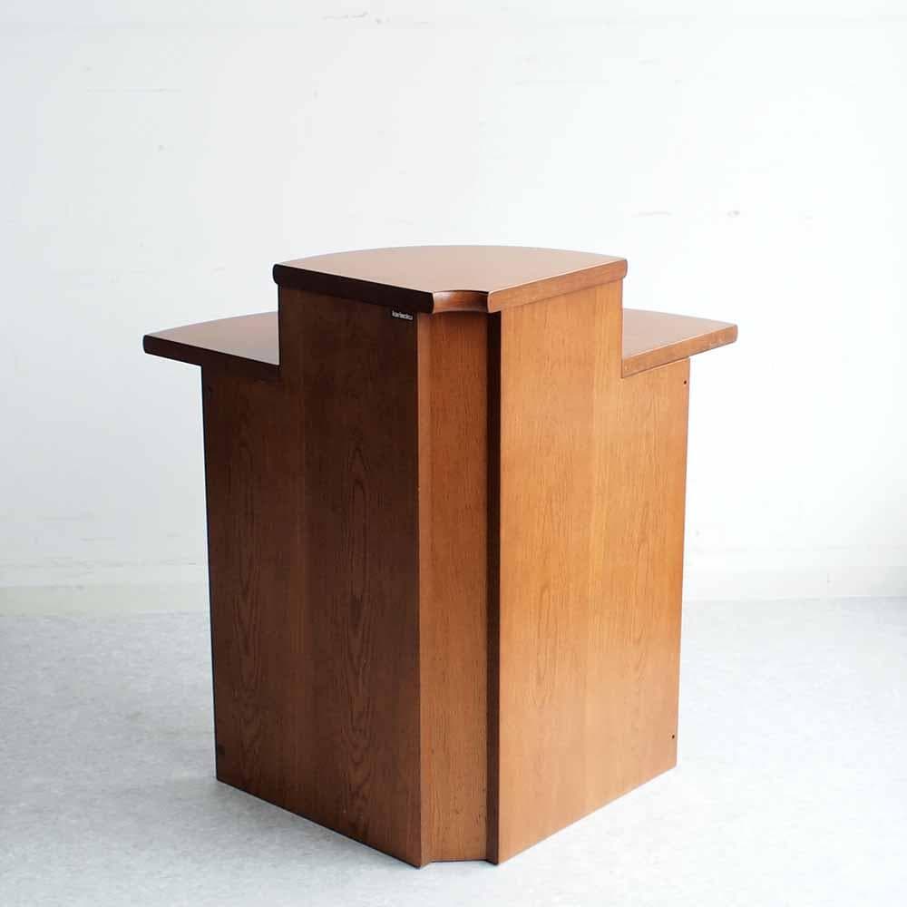 90s カリモク コーナーテーブル ワークデスク ZR24447