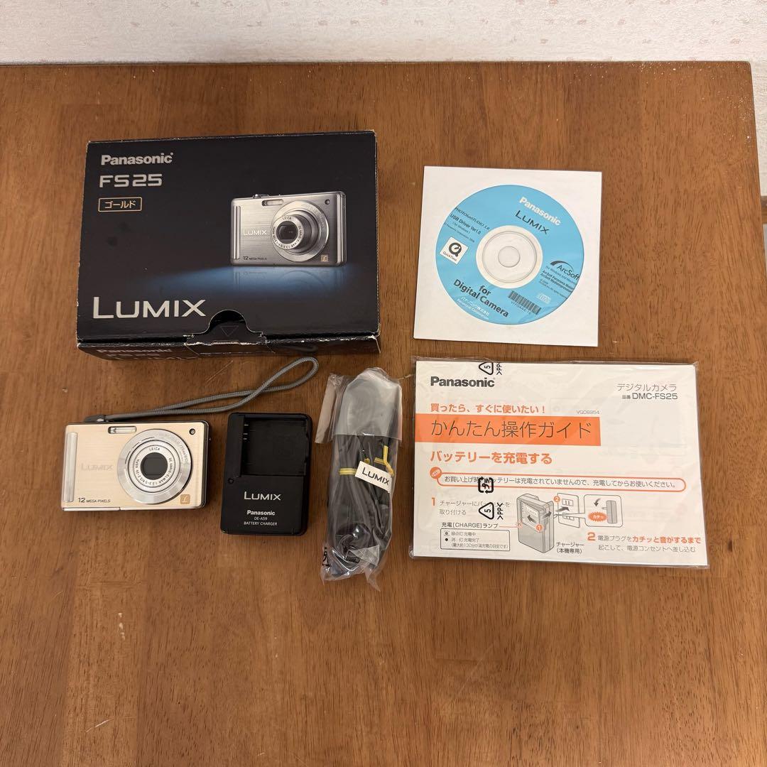 ● 美品 Panasonic LUMIX デジタルカメラ DMC-FS25