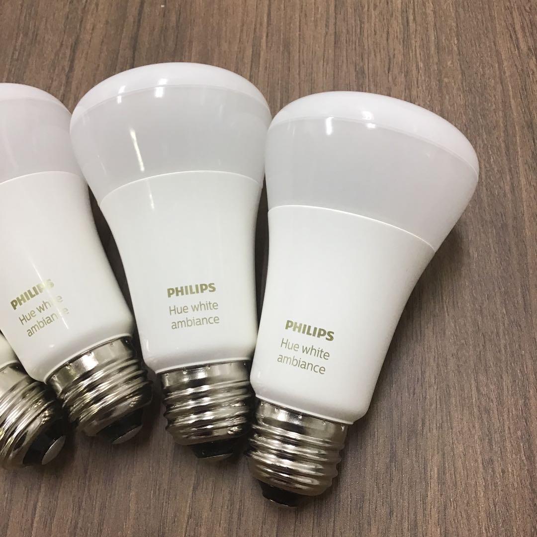 PHILIPS Hue white ambiance LED電球 4個セット