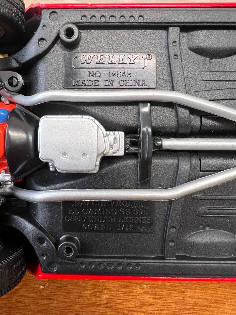 No536 ミニカー1/18箱無し CHEVROLET EL CAMINO SS