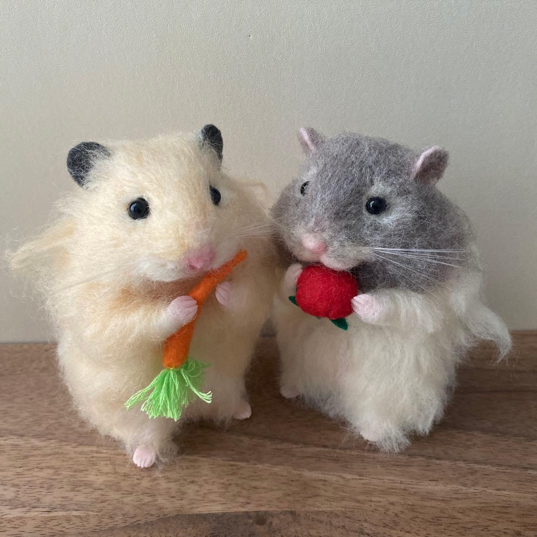 【羊毛フェルト】ハムスター★オーダー（Emiii）
