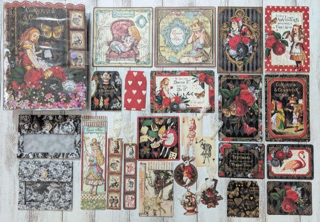 おすそ分けファイル♡Graphic45・CURIOUSER＆CURIOUSER♡