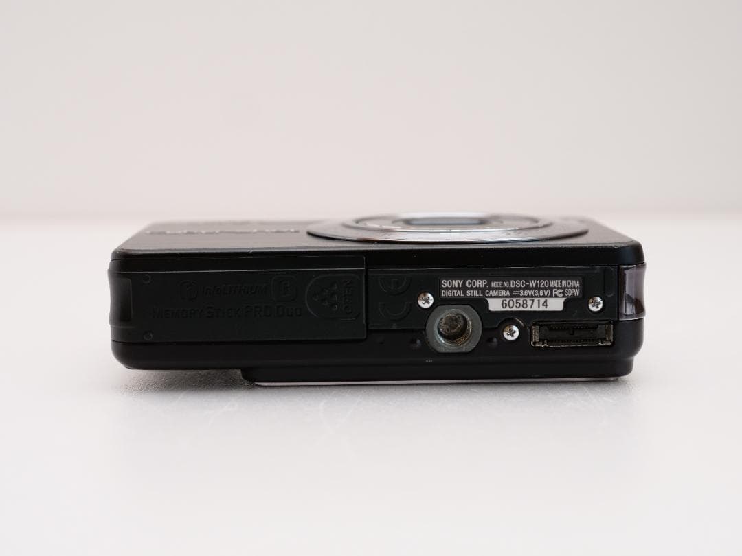 SONY Cyber-shot DSC-W120 コンパクトデジタルカメラ 動作