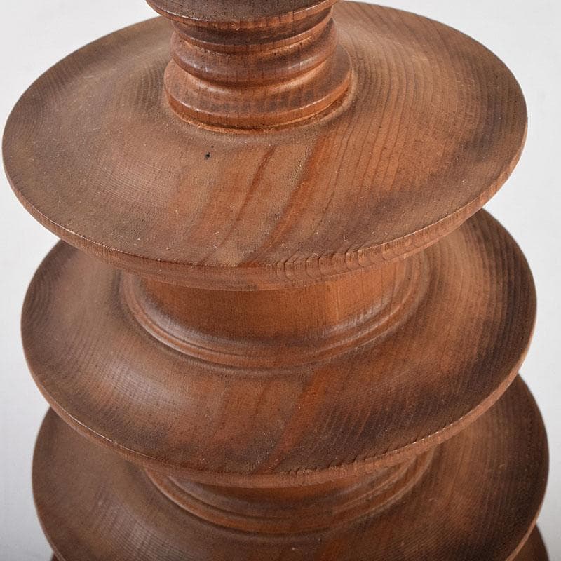 仏教美術　奈良　青柴園造　木彫　百万塔　共箱　M　R9654