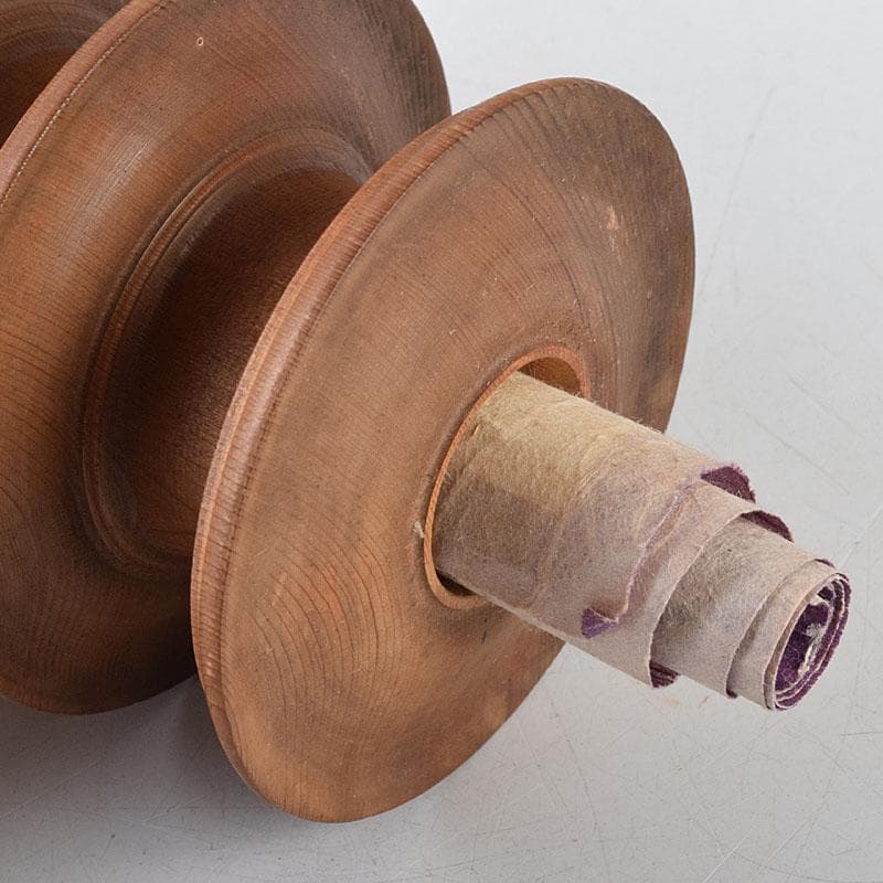 仏教美術　奈良　青柴園造　木彫　百万塔　共箱　M　R9654