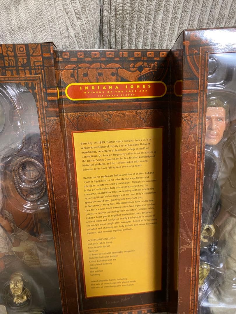 美品！未開封品 1/6 インディ・ジョーンズ レイダース Sideshow