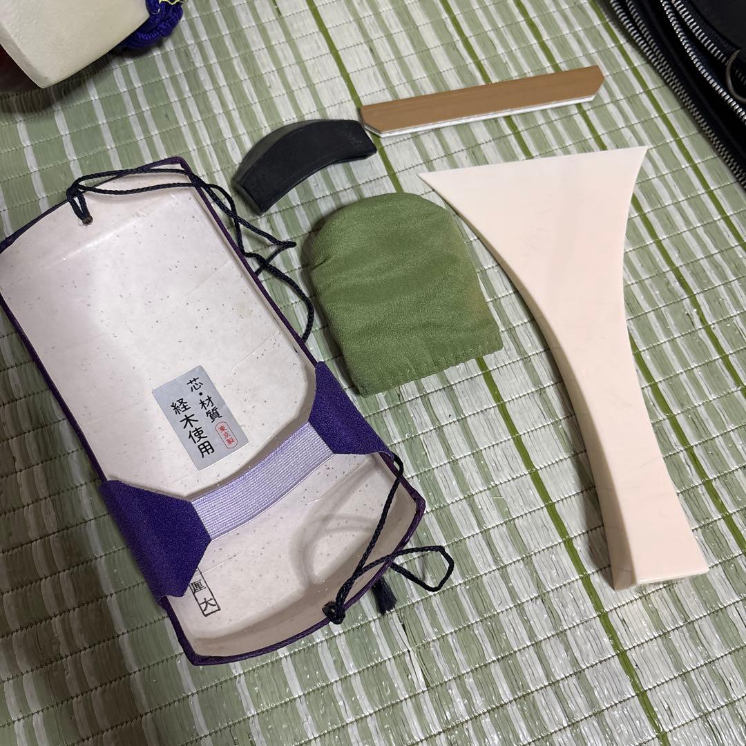 三味線　和楽器　東さわり　すだれ彫　バチ　撥　弦　駒　ソフトケース