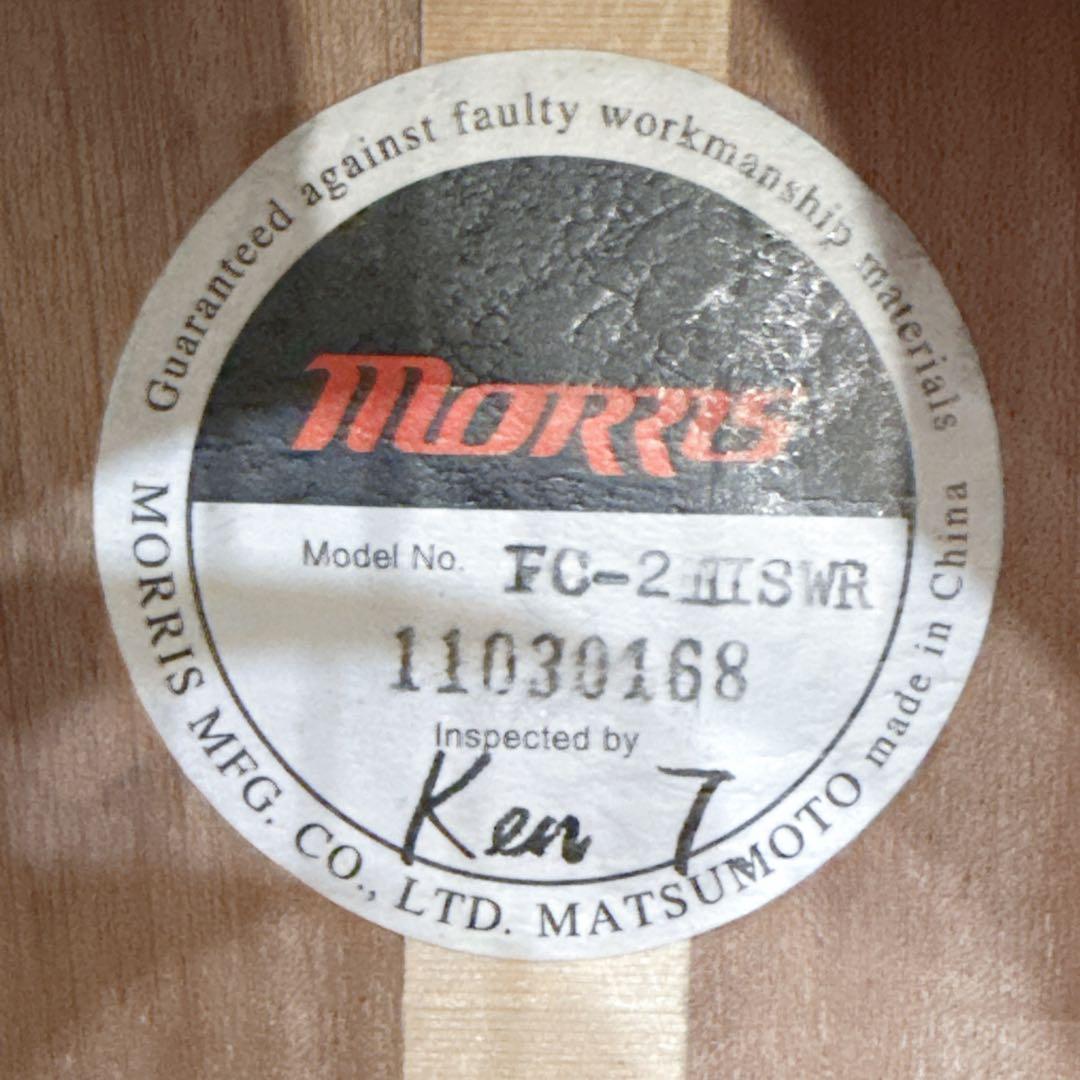 Morris FC−2ⅡTS エレアコ アコギ モーリス アコースティックギター