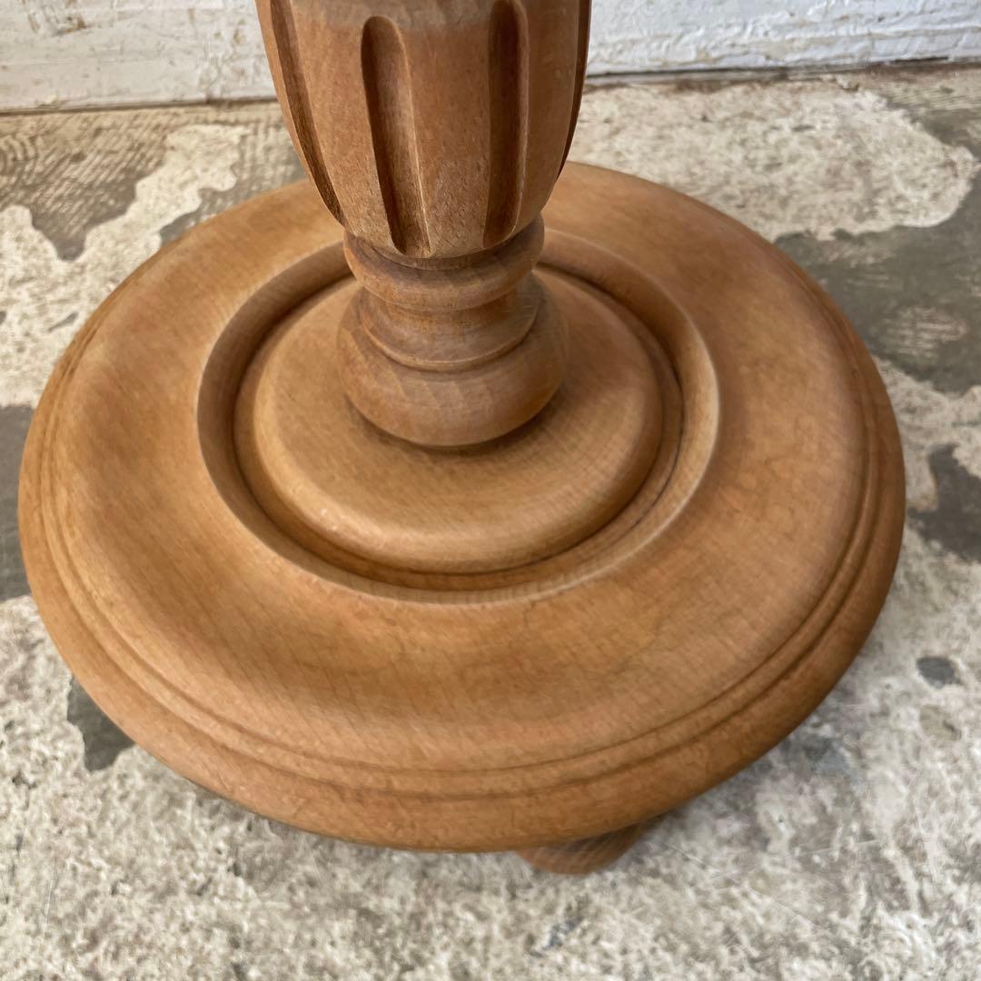 ビンテージ サイドテーブル　フラワースタンド　花台　剥離