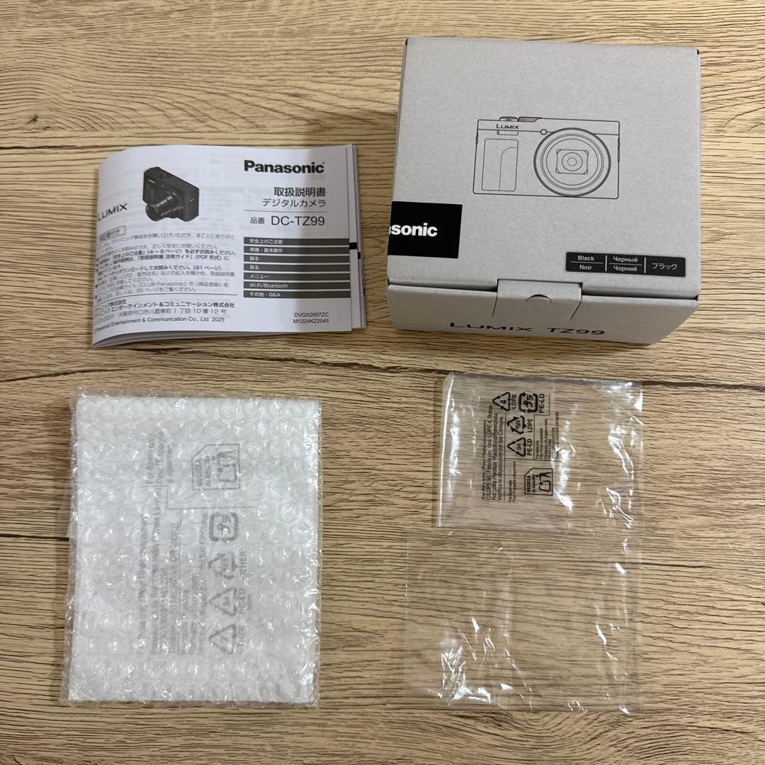 Panasonic LUMIX DC-TZ99 ブラック コンデジ