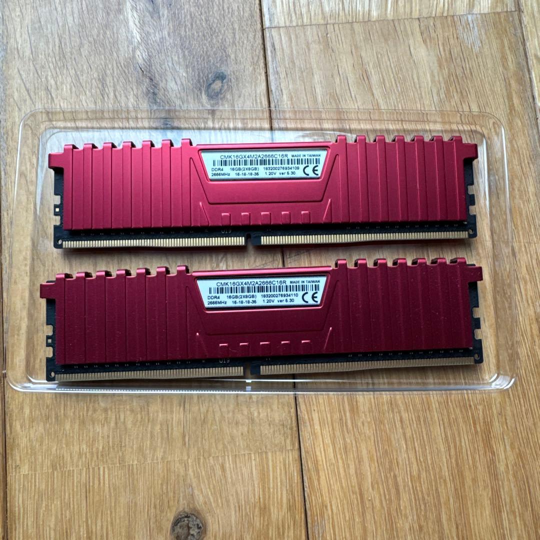 メモリー Corsair Vengeance LPX DDR4 16GB 2666MHz