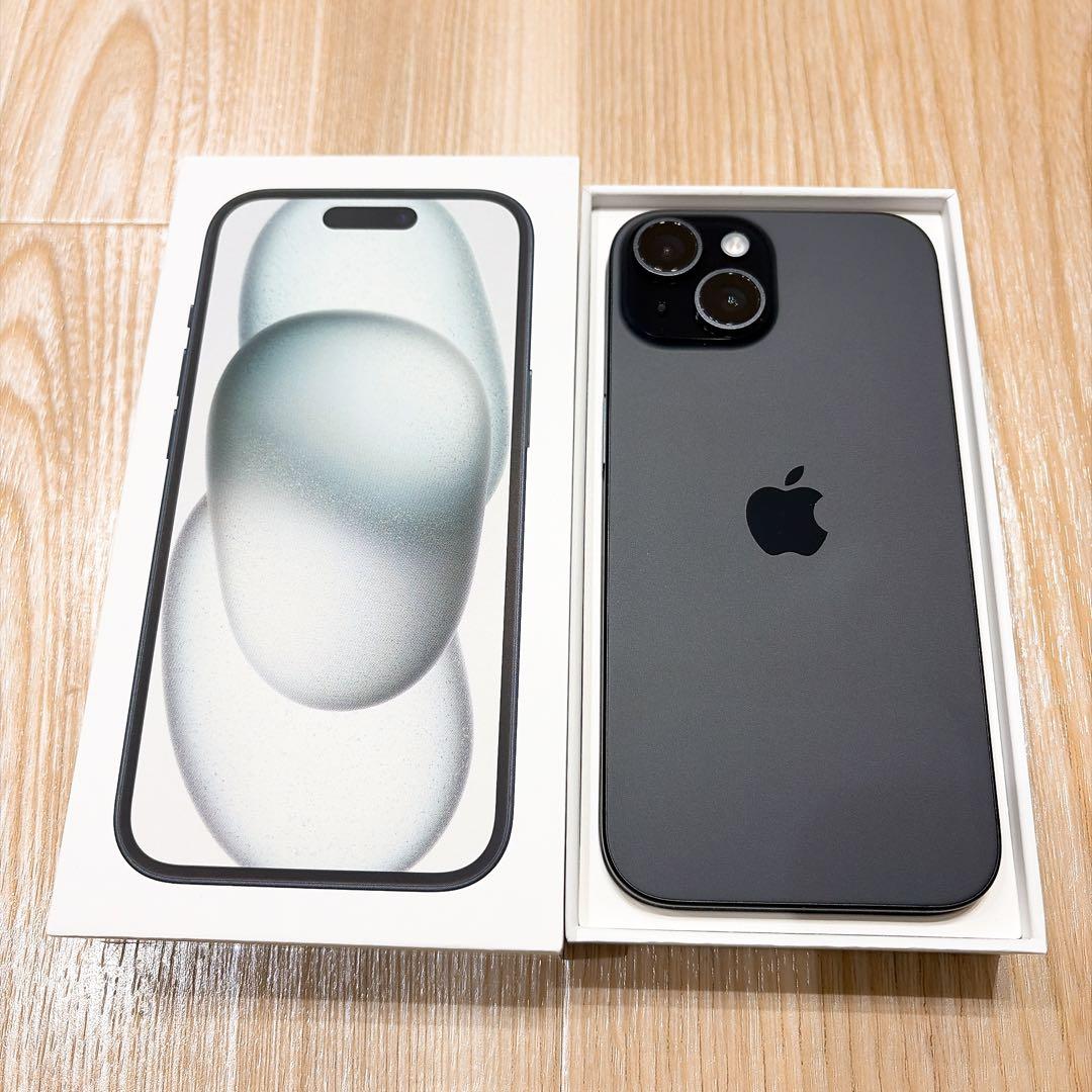 iPhone15 128GB ブラック 本体 SIMフリー