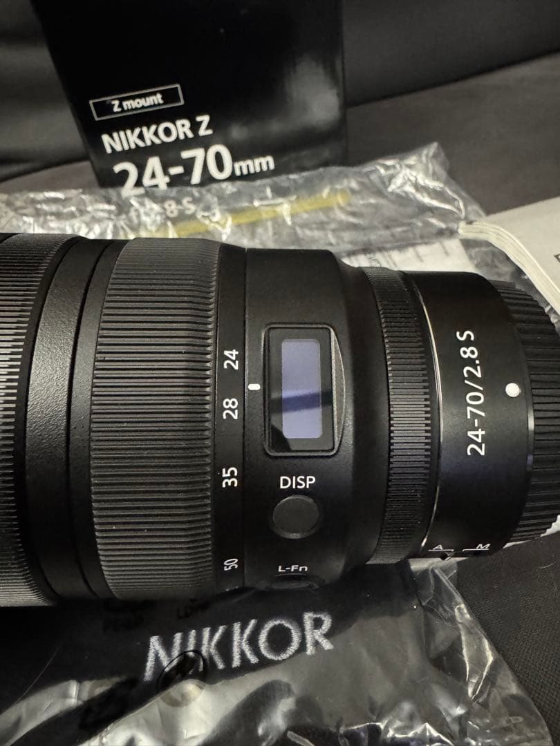 注意 Zマウント NIKKOR Z 24-70mm f/2.8 S 大三元