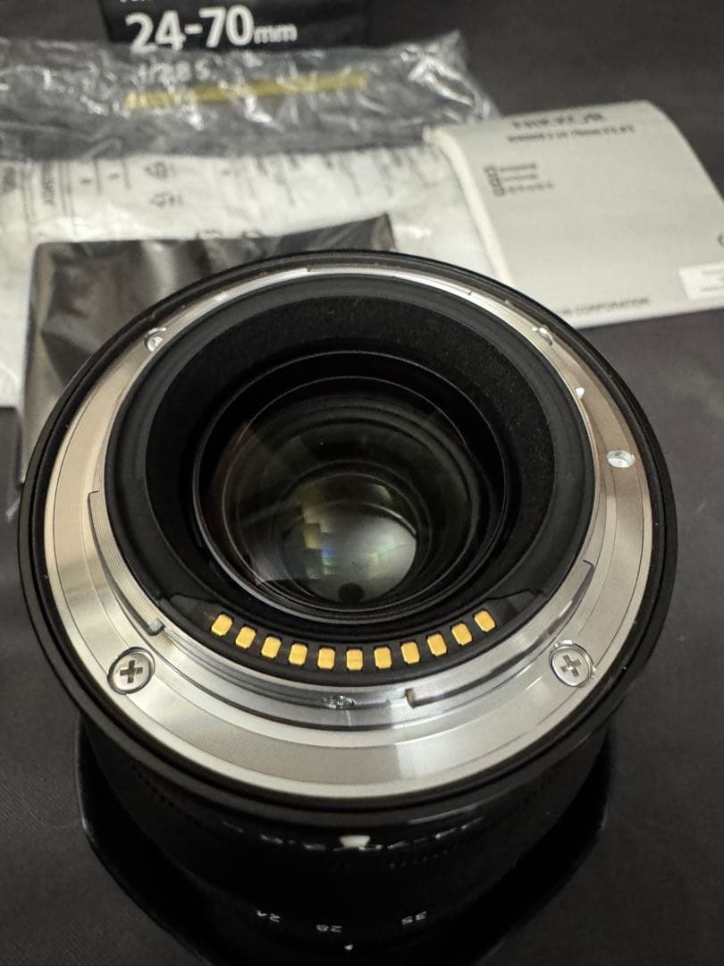 注意 Zマウント NIKKOR Z 24-70mm f/2.8 S 大三元
