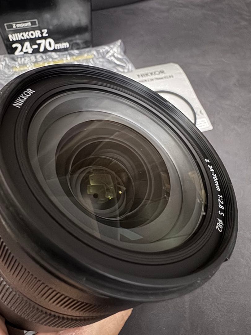 注意 Zマウント NIKKOR Z 24-70mm f/2.8 S 大三元